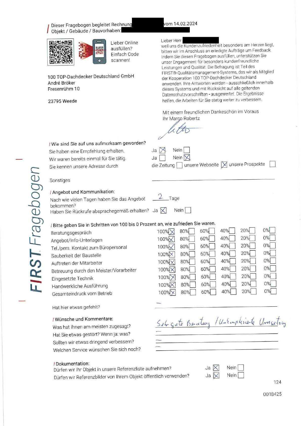 Beispielfragebogen 3